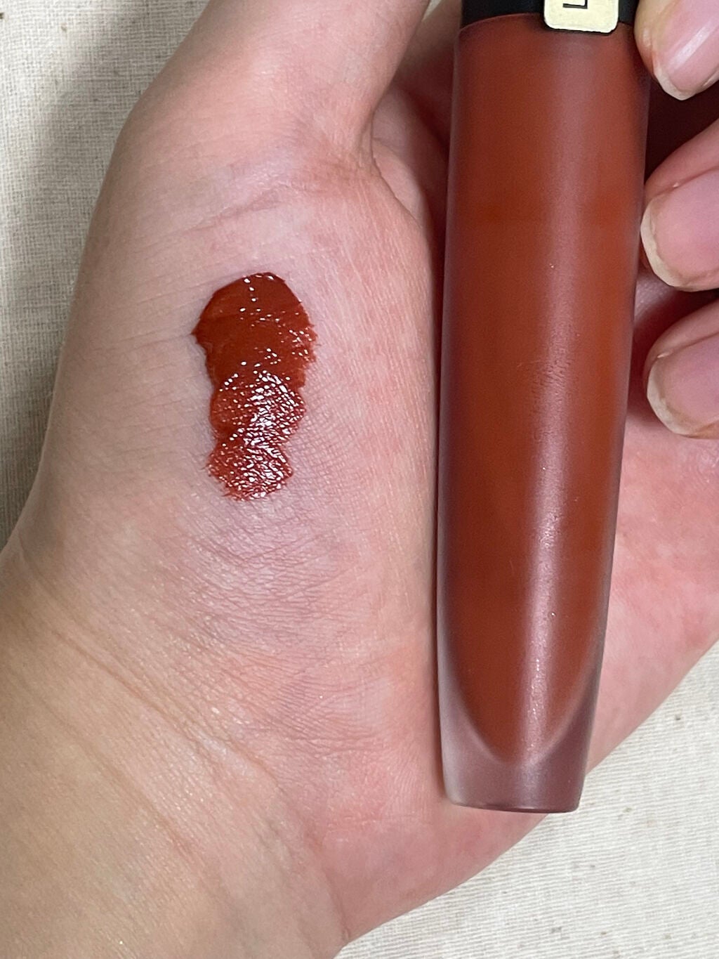 ルージュシグネチャー /ロレアル パリ/リップグロスを使ったクチコミ(2枚目)