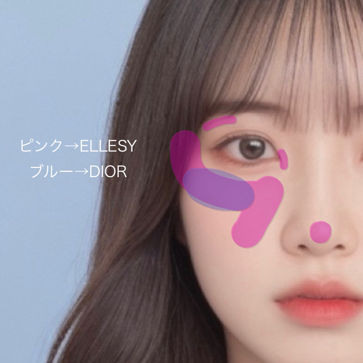 know you letten ダイヤモンド ハイライトパウダー/ELLESY/パウダーハイライトを使ったクチコミ（3枚目）