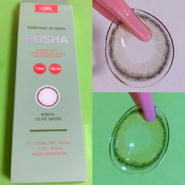 ROSHA/蜜のレンズ/カラーコンタクトレンズを使ったクチコミ（3枚目）