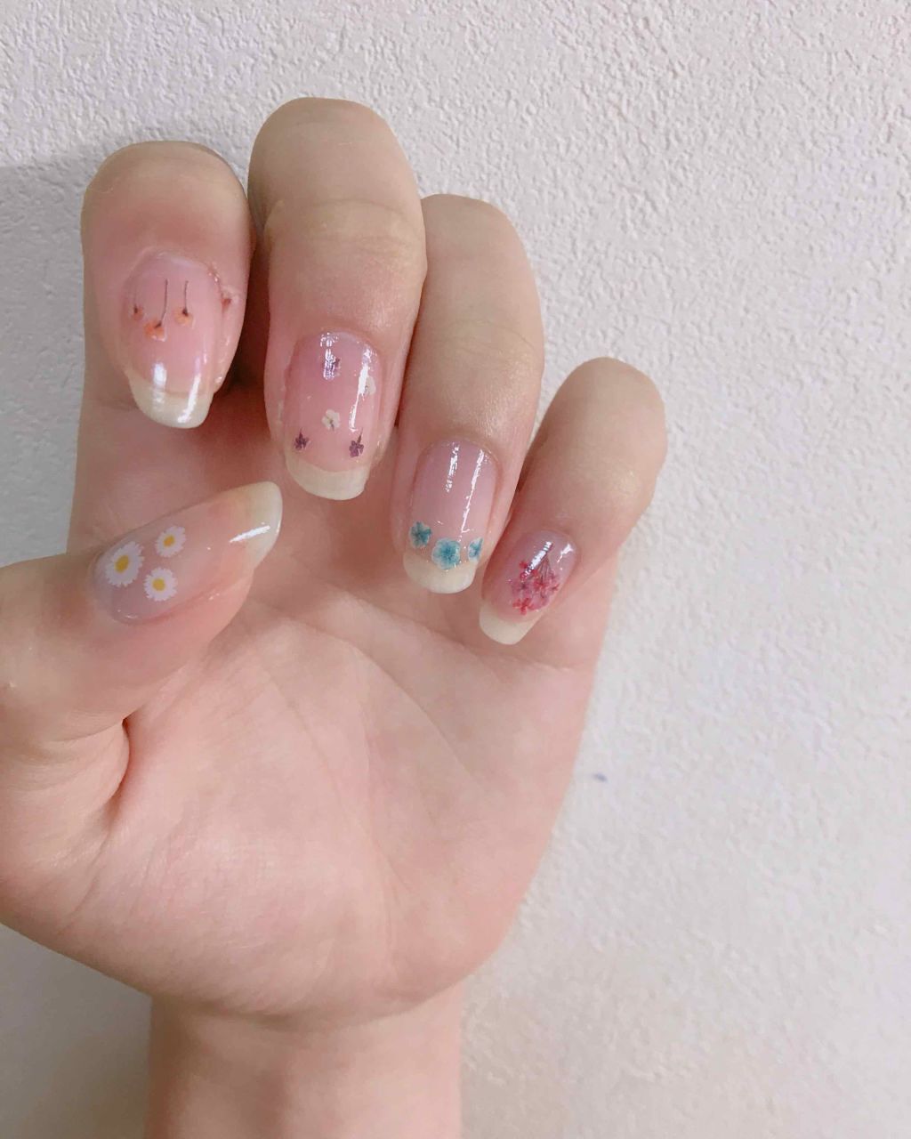 しずくネイルシール/キャンドゥ/ネイルシールを使ったクチコミ(2枚目)