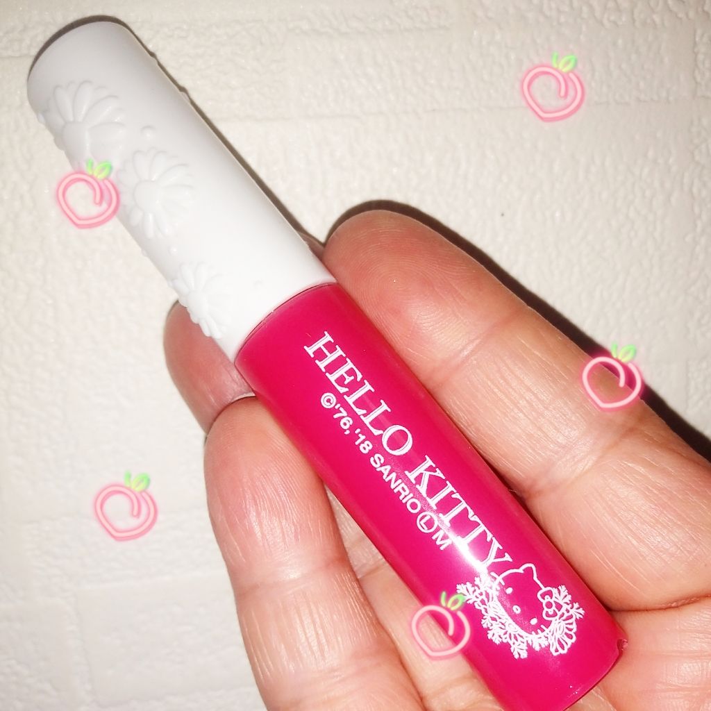 Blooming Kitty リップグロス/DAISO/リップグロスを使ったクチコミ(1枚目)