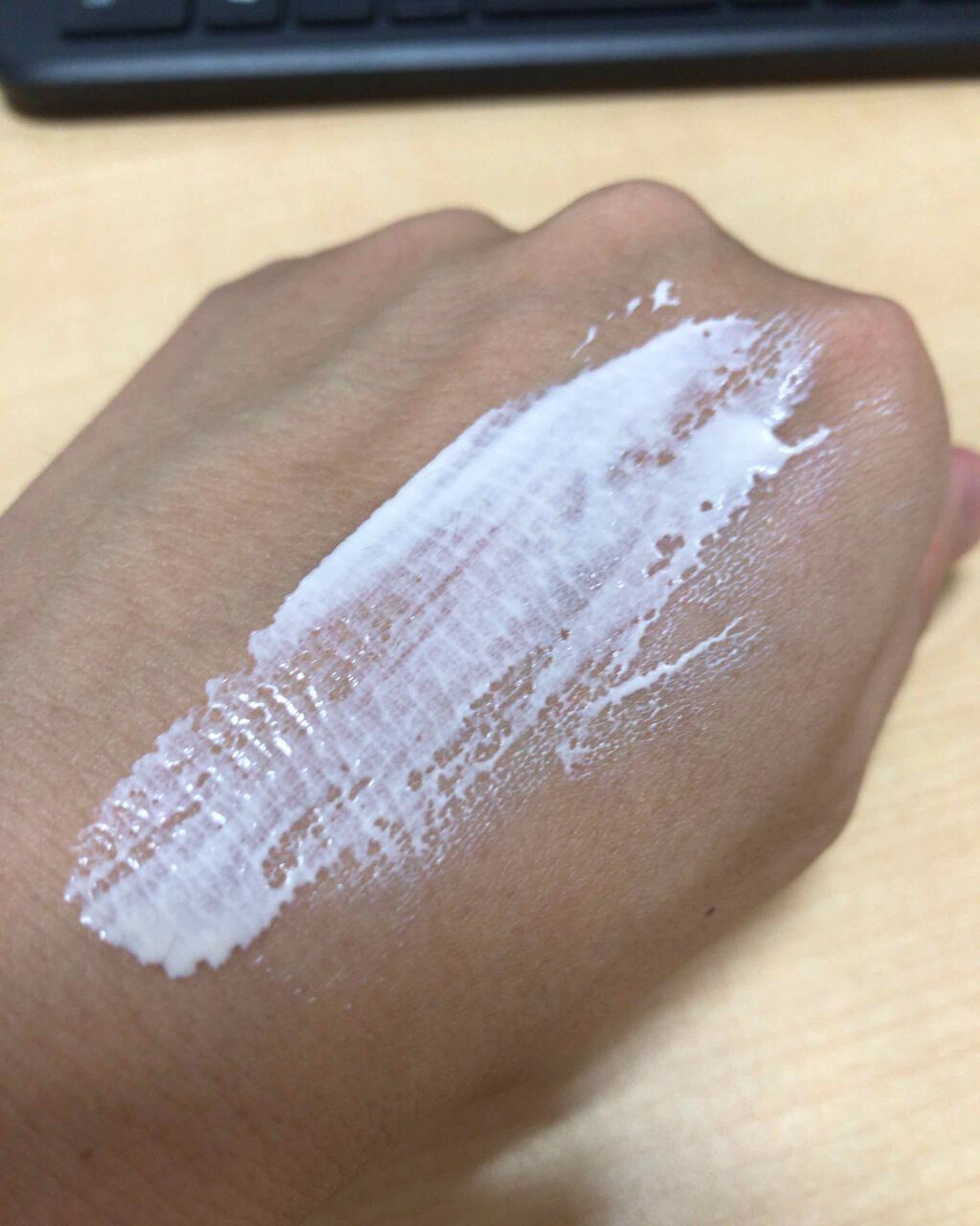 スーパーサンシールド ブライトフィット/ACSEINE/日焼け止めミルクを使ったクチコミ（2枚目）