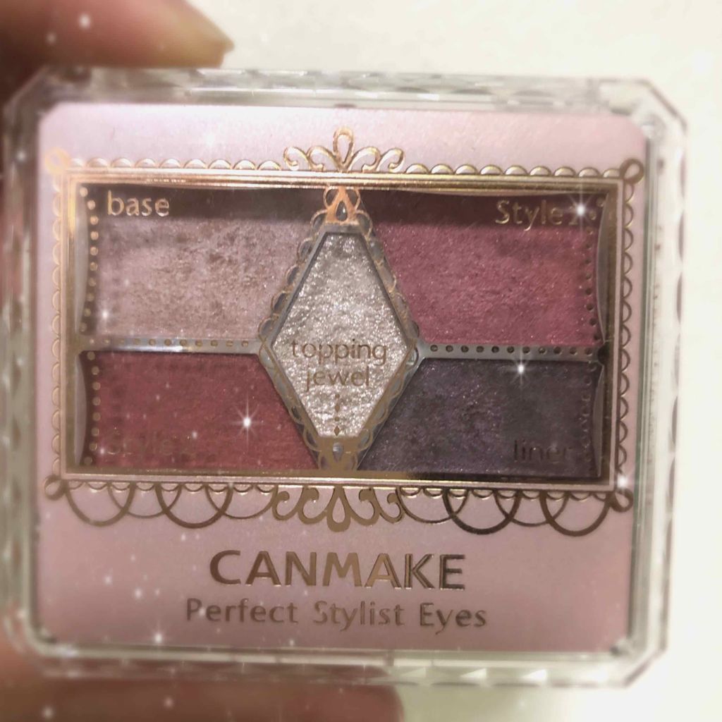 【旧品】パーフェクトスタイリストアイズ/キャンメイク/アイシャドウパレットを使ったクチコミ（1枚目）