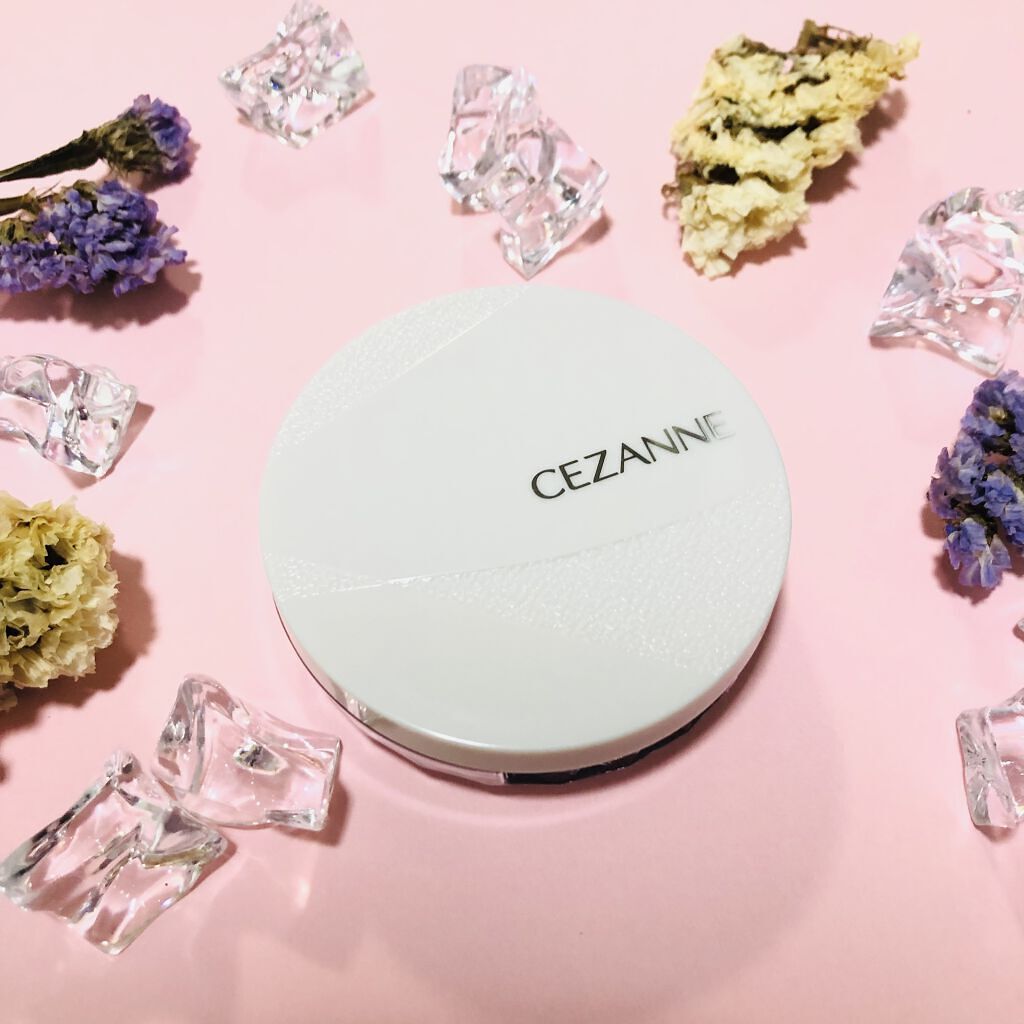毛穴レスパウダー/CEZANNE/プレストパウダーを使ったクチコミ（2枚目）