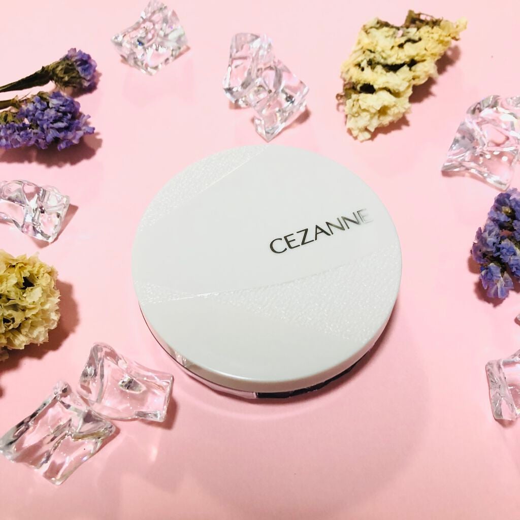 毛穴レスパウダー/CEZANNE/プレストパウダーを使ったクチコミ(2枚目)