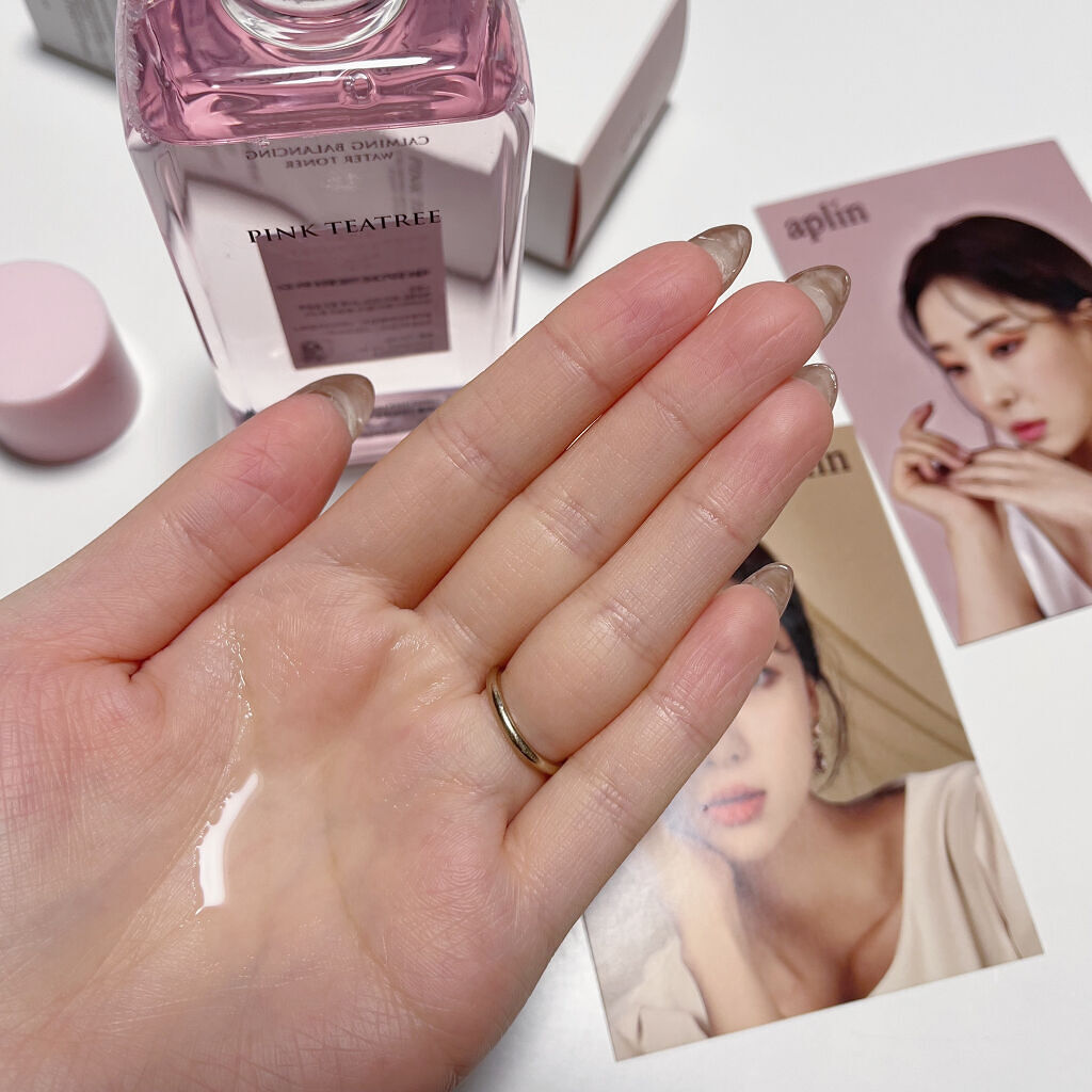 ピンクティーツリートナー/APLIN/化粧水を使ったクチコミ（2枚目）
