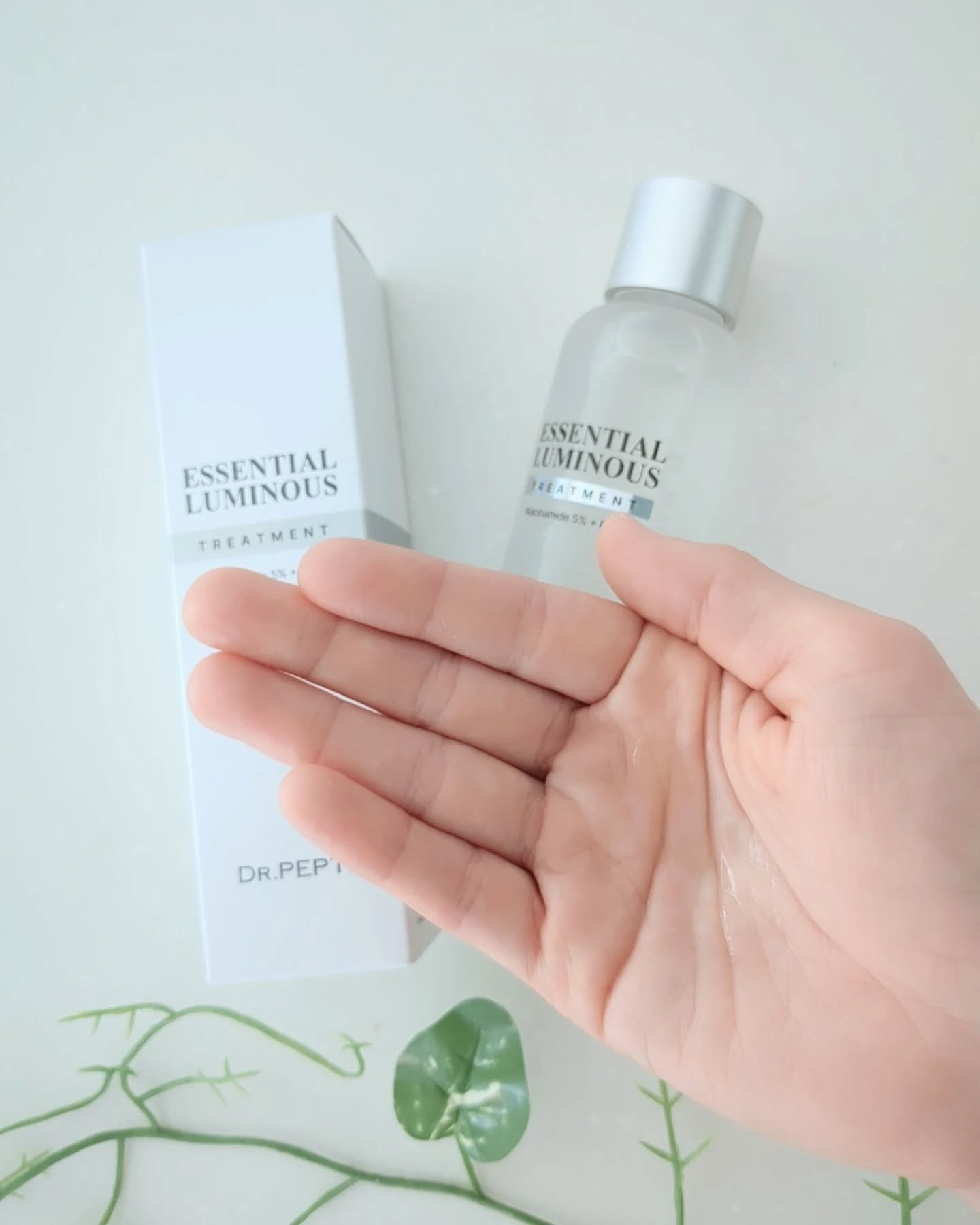 エッセンシャルルミナストリートメント/DR.PEPTI/化粧水を使ったクチコミ（3枚目）