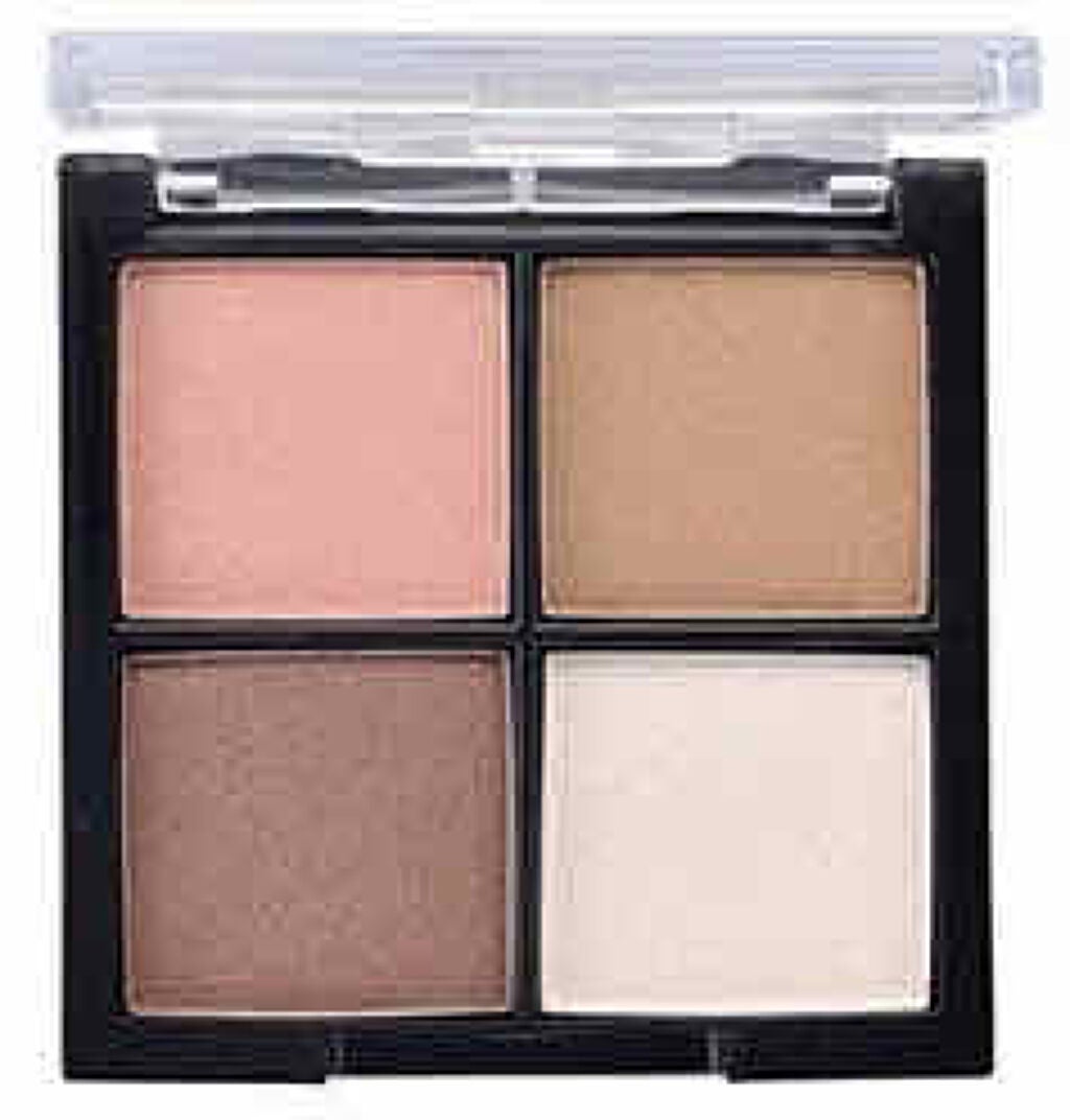 UR GLAM LUXE 4 COLORS EYESHADOW PALLET/U R GLAM/アイシャドウパレットを使ったクチコミ(2枚目)