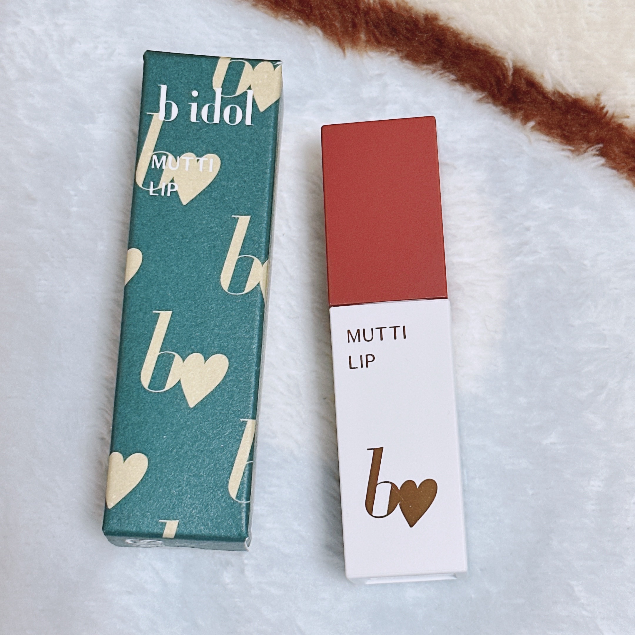 むっちリップR 102 うばわれローズ/b idol/口紅を使ったクチコミ（1枚目）