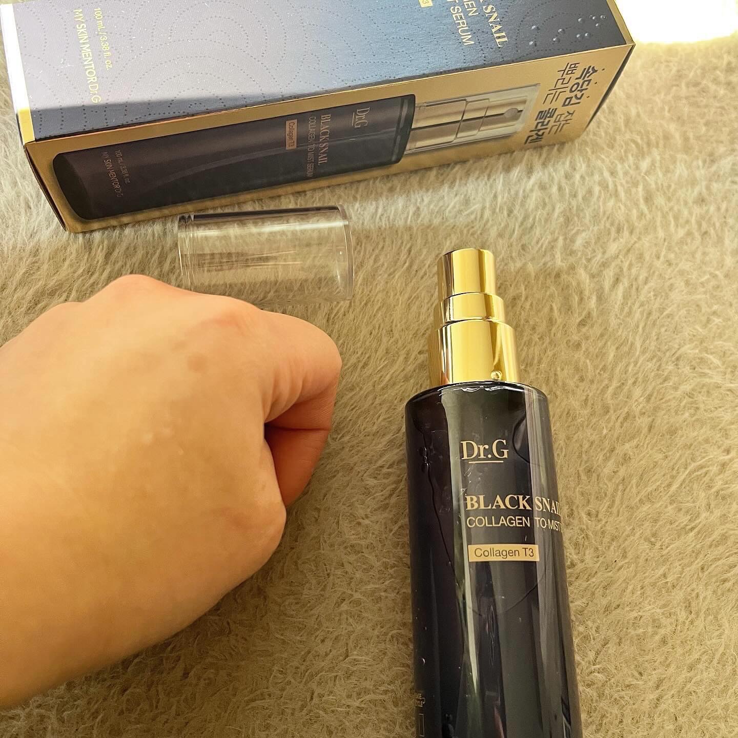 ドクタージー ブラックスネイル コラーゲンミスト/Dr.G/ミスト状化粧水を使ったクチコミ（3枚目）