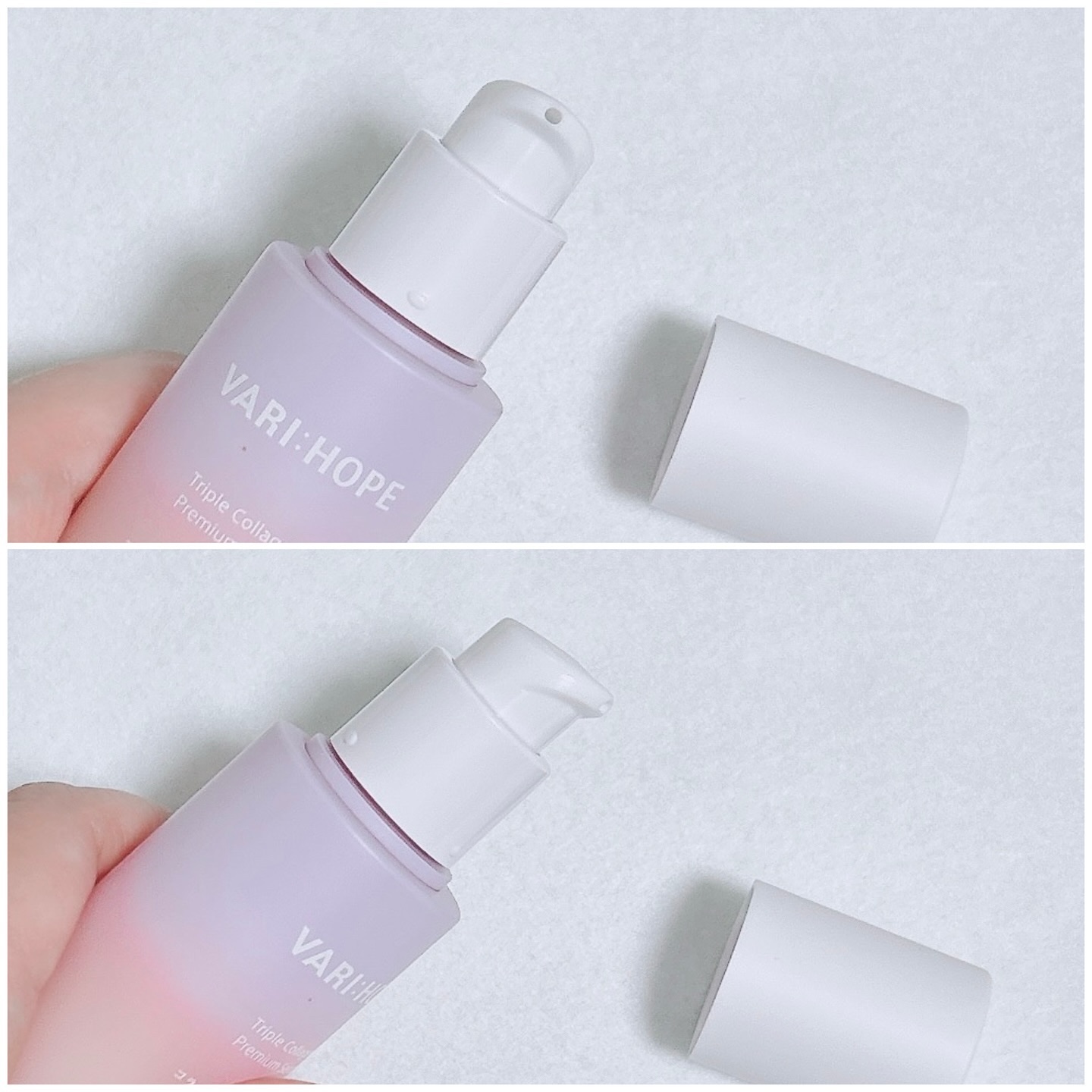 トリプルコラーゲンプレミアムクリームマスク/VARI:HOPE/フェイスクリームを使ったクチコミ（3枚目）