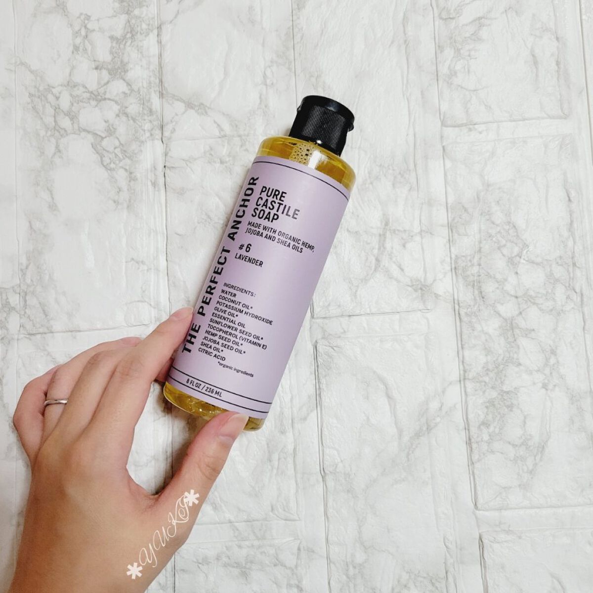 ザ・パーフェクトアンカー ラベンダー #6/THE PERFECT ANCHOR/ボディソープを使ったクチコミ（1枚目）