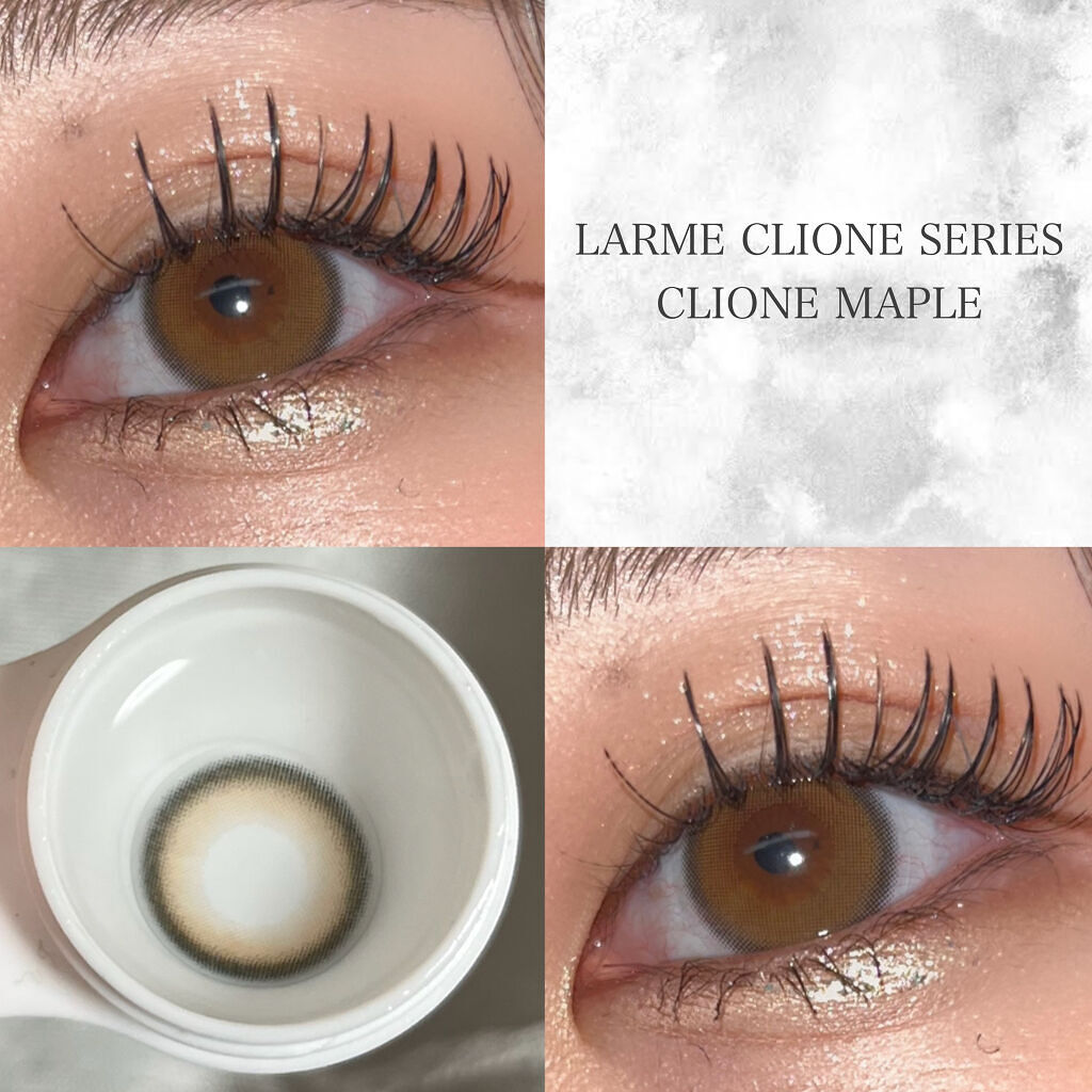 ラルムクリオネシリーズワンデー/LARME/ワンデー（１DAY）カラコンを使ったクチコミ（1枚目）