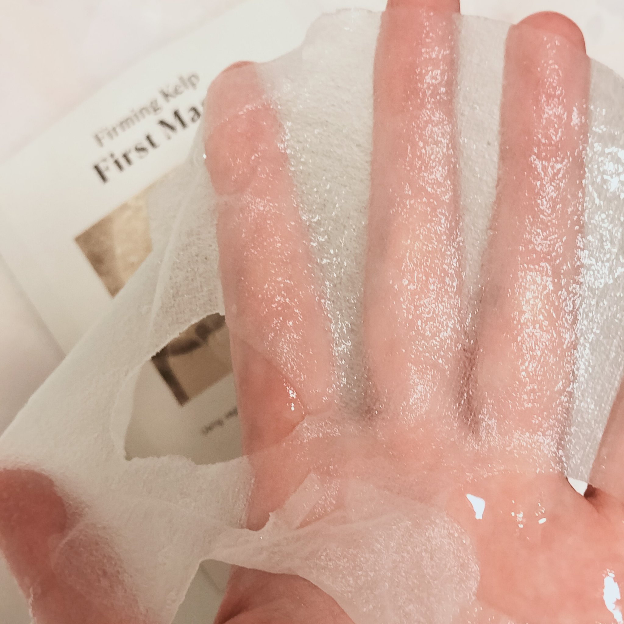 ファーミングケルプ ファーストマスク/BONUGLY/シートマスク・パックを使ったクチコミ（2枚目）