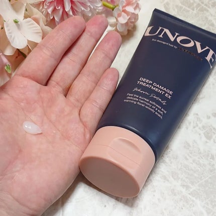 ディープダメージトリートメントEX/UNOVE/洗い流すヘアトリートメントを使ったクチコミ(3枚目)