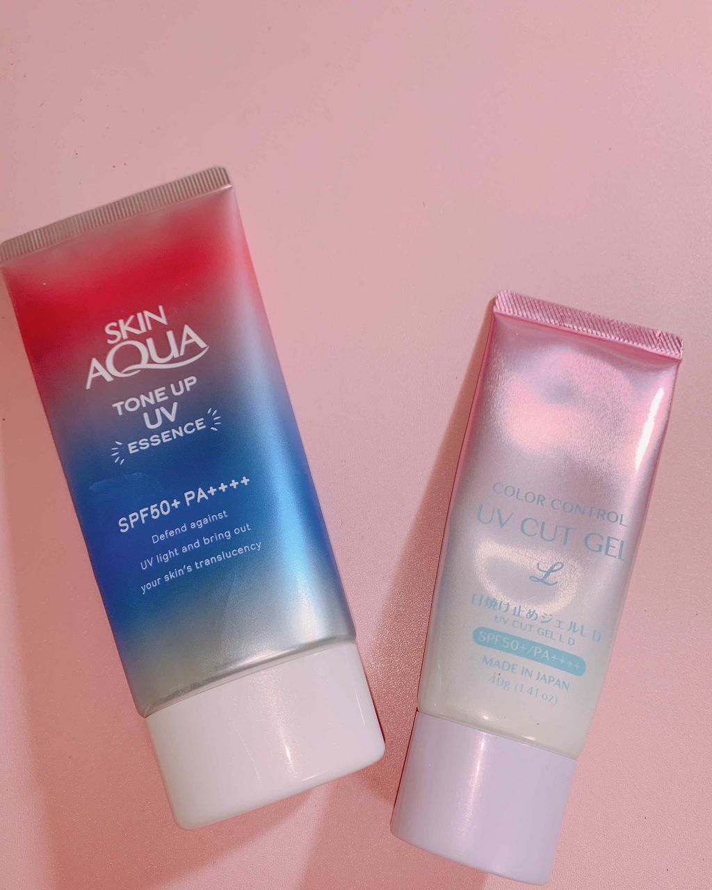 スキンアクア トーンアップUVエッセンス/スキンアクア/日焼け止めクリームを使ったクチコミ(1枚目)