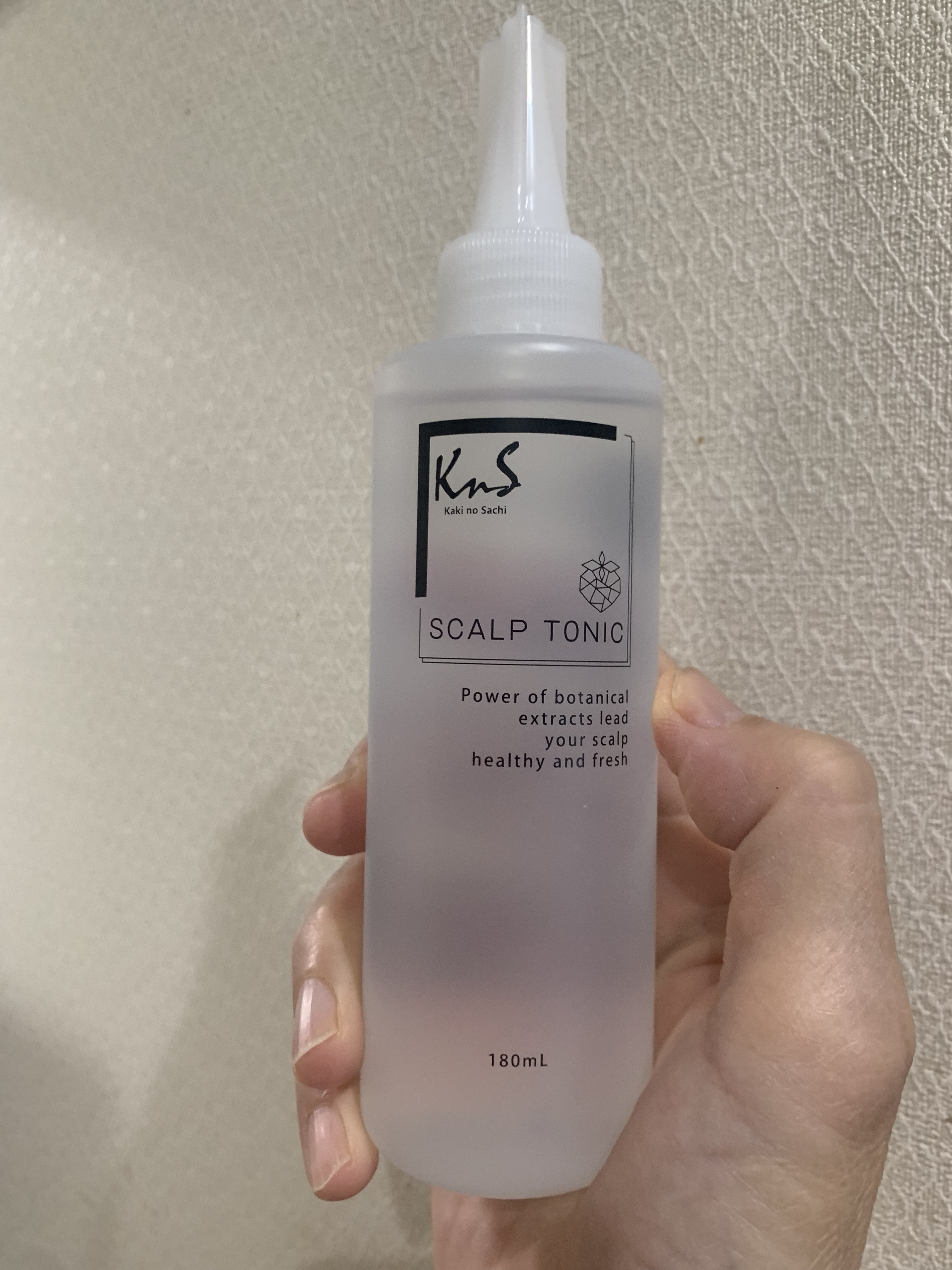 KnS 柿のさち スカルプトニック/マックス/頭皮ローションを使ったクチコミ（1枚目）