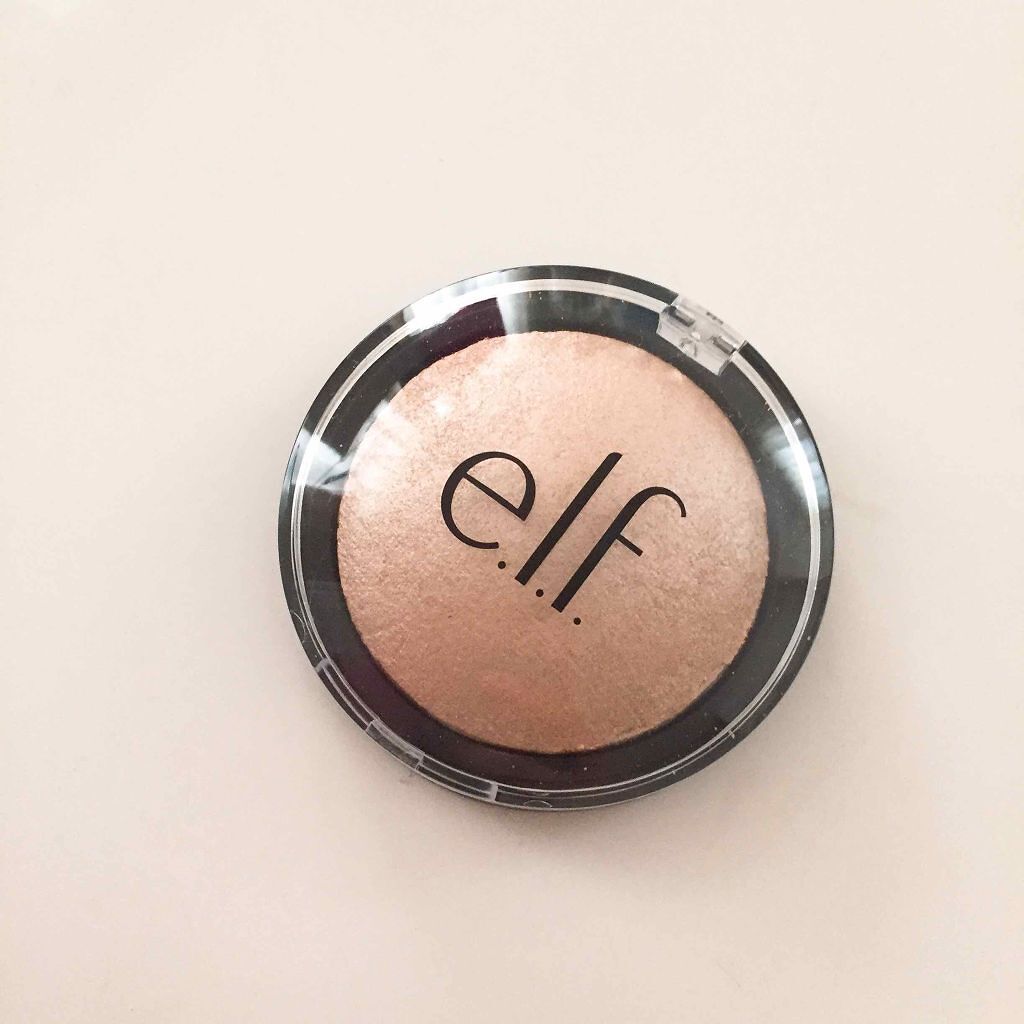 ベイクドハイライター/e.l.f. Cosmetics/パウダーハイライトを使ったクチコミ（2枚目）