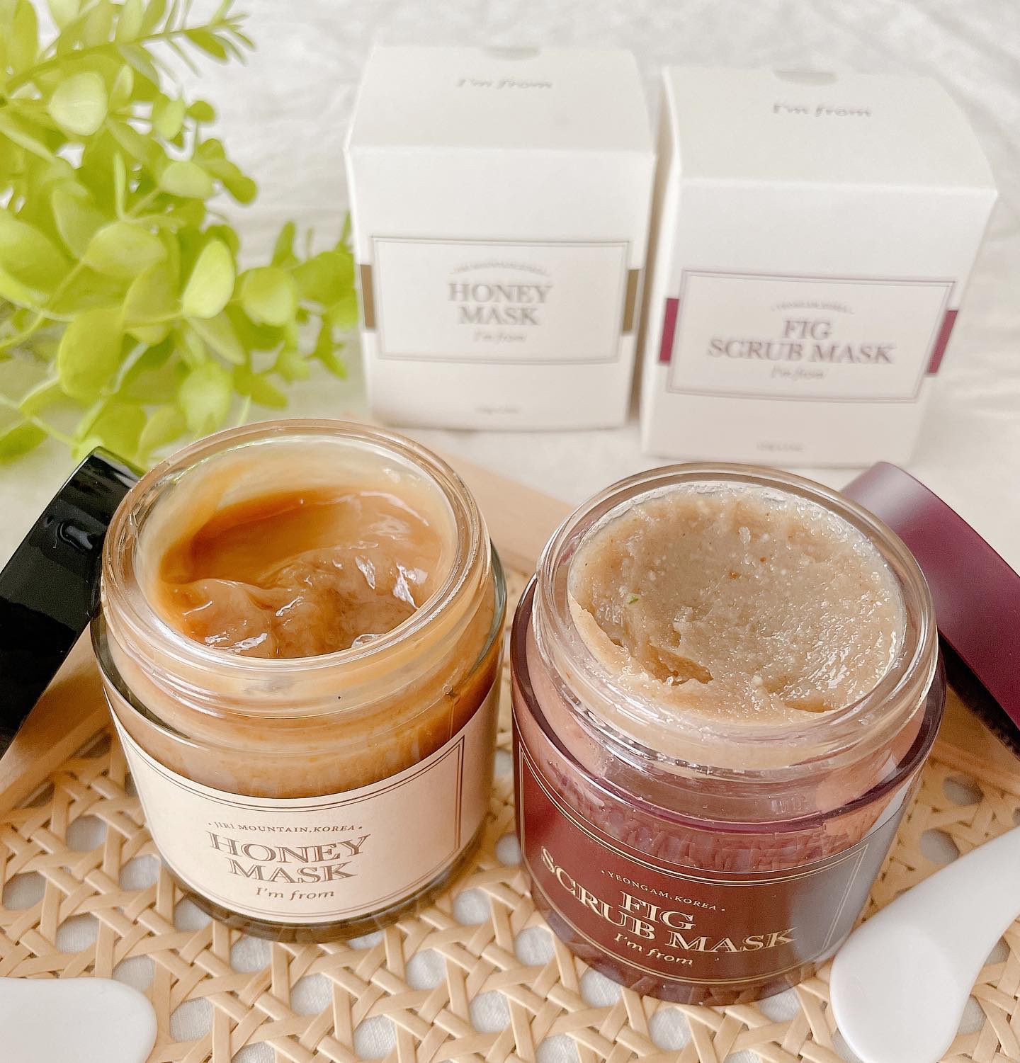 ハニーマスク/I'm from/洗い流すパック・マスクを使ったクチコミ（1枚目）