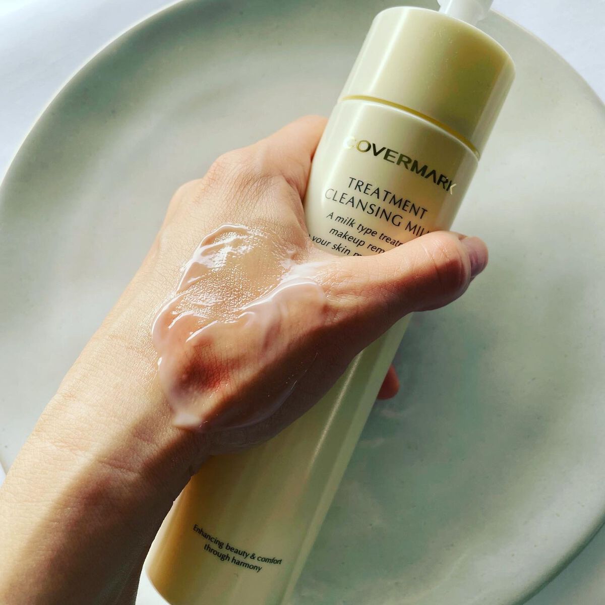 トリートメント クレンジング ミルク/COVERMARK/ミルククレンジングを使ったクチコミ(3枚目)