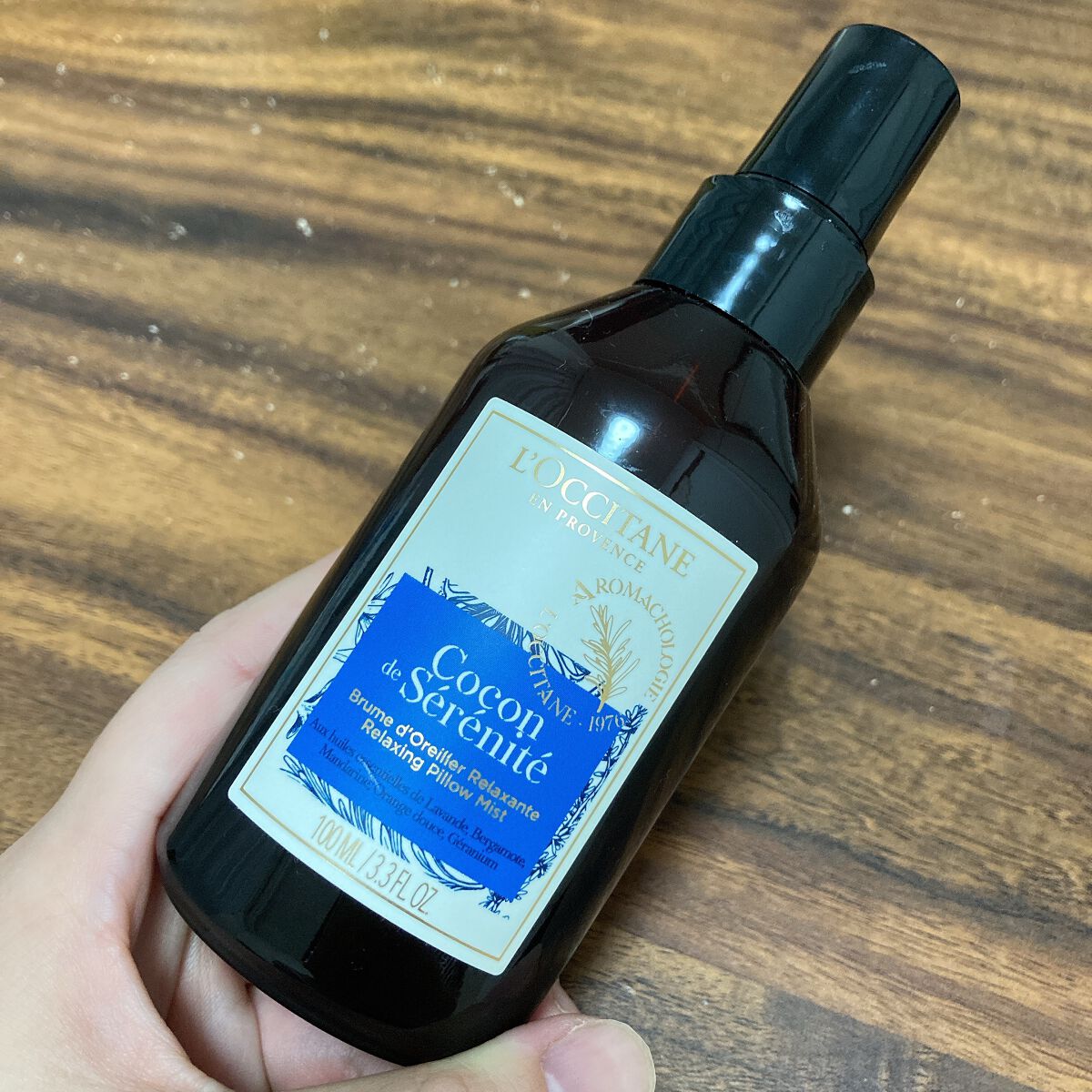プロヴァンスアロマ ピローミスト(リラクシング)/L'OCCITANE/ファブリックミストを使ったクチコミ（1枚目）