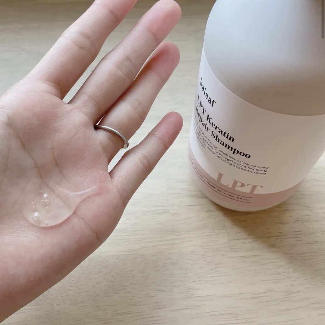 LPTケラチンリペアシャンプー/Daleaf/市販シャンプーを使ったクチコミ（3枚目）