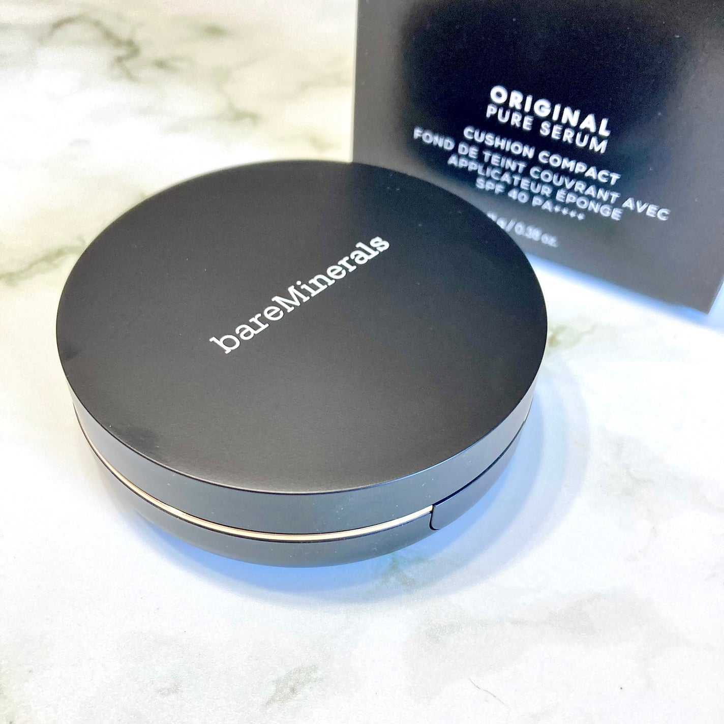 オリジナル ピュア セラム カバーアップ クッション/bareMinerals/クッションファンデーションを使ったクチコミ(5枚目)