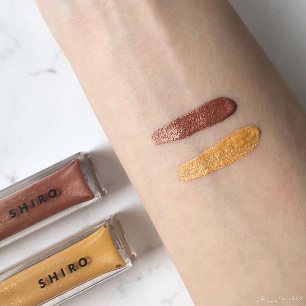 カレンデュラアイシャドウリキッド/SHIRO/リキッドアイシャドウを使ったクチコミ(7枚目)