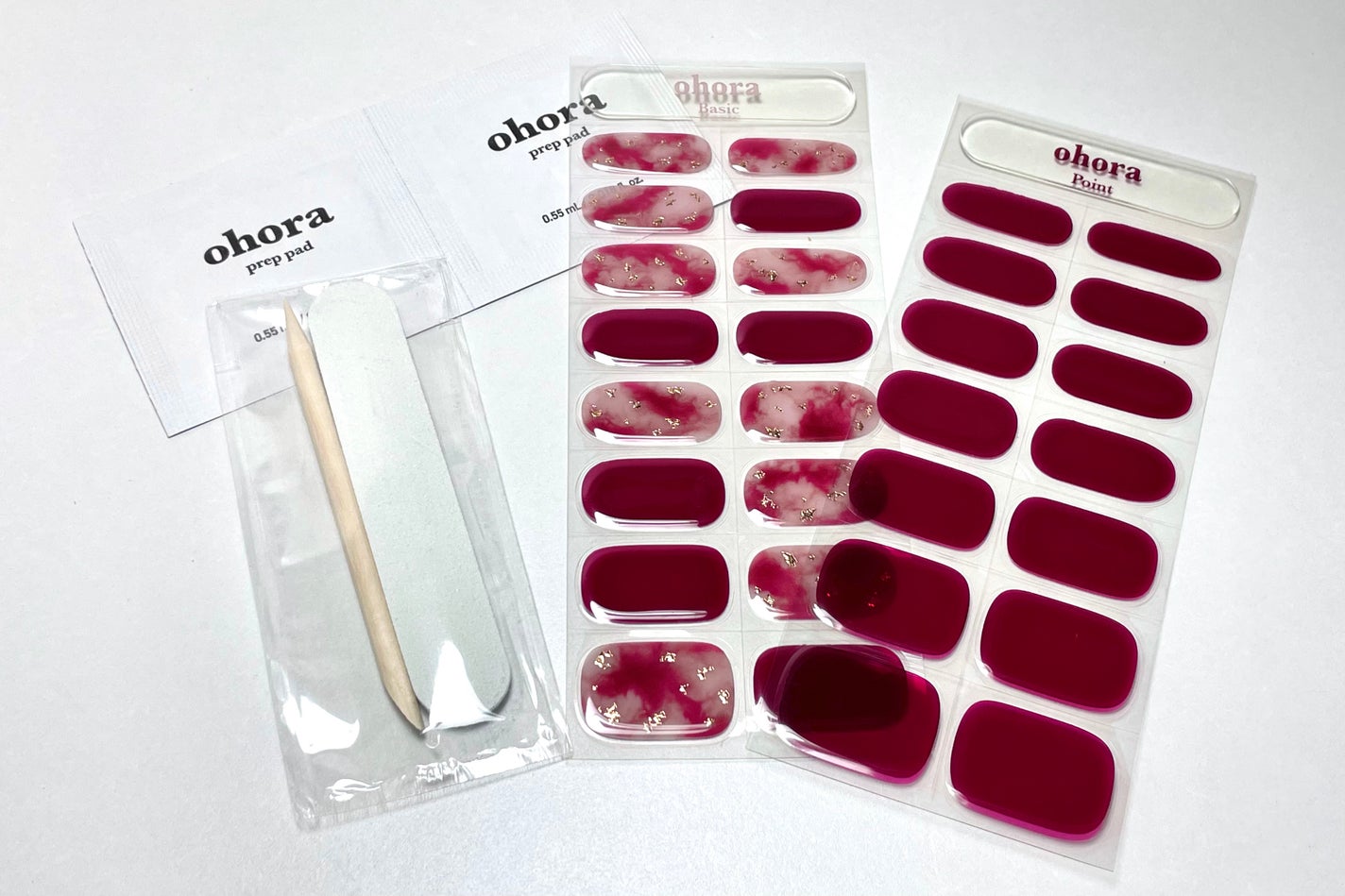 セミキュアジェルネイル(ハンド)/ohora/ネイルシールを使ったクチコミ(2枚目)