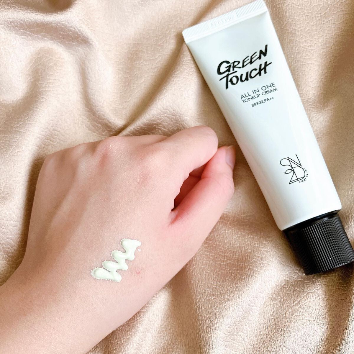 エスツーエンディー トーンアップクリーム/S2ND/化粧下地を使ったクチコミ(3枚目)