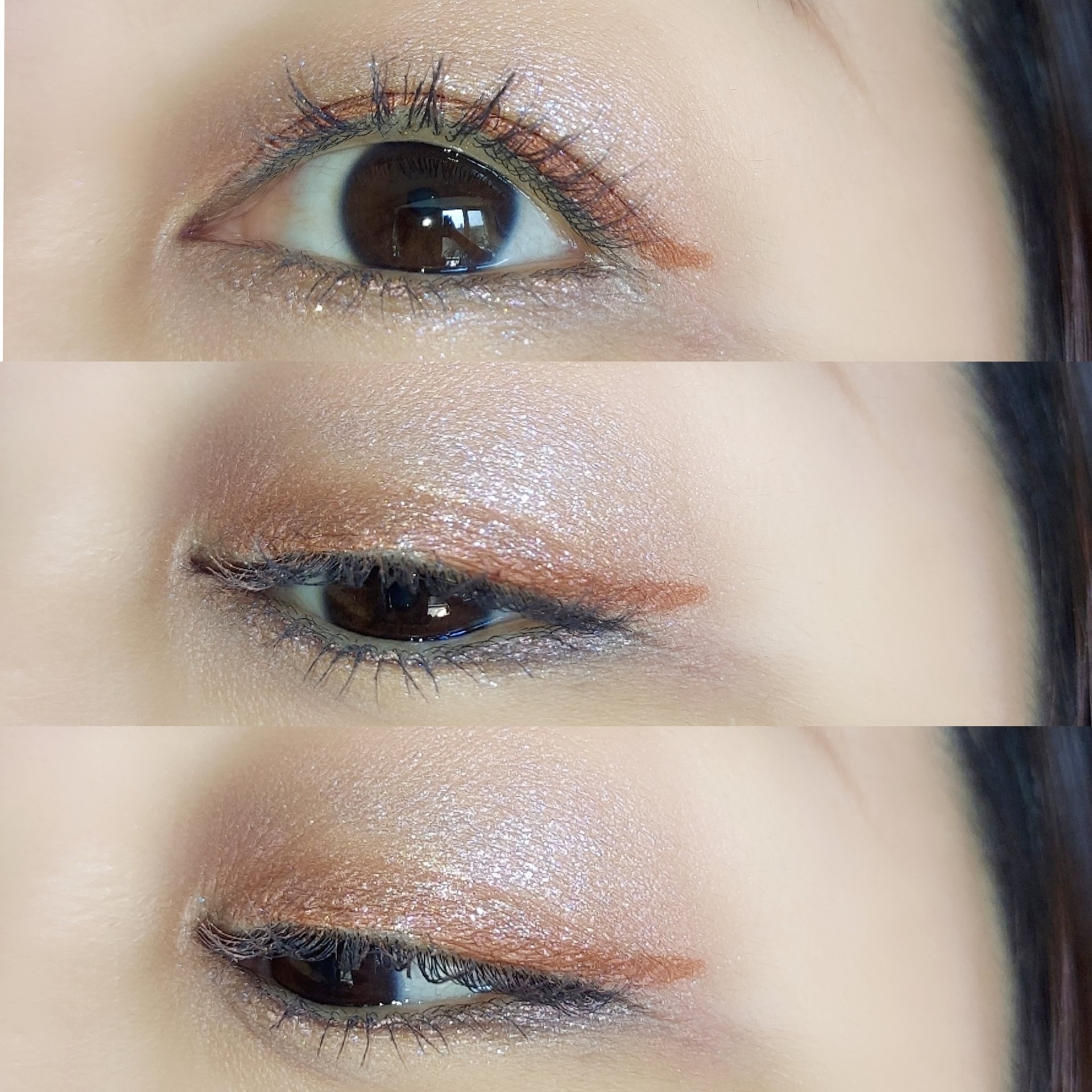 クリーミータッチライナー/キャンメイク/ジェルアイライナーを使ったクチコミ（3枚目）