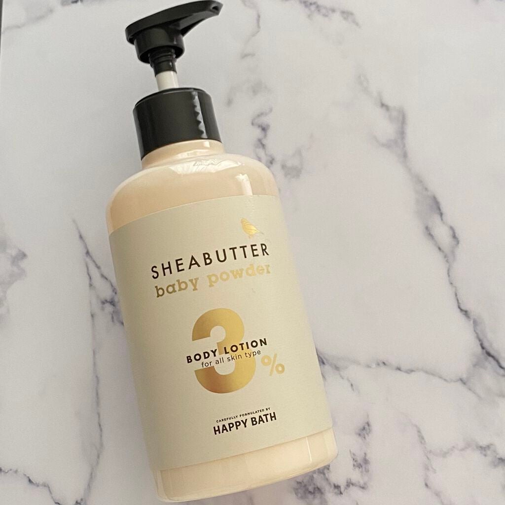 シアバター ボディーローション/HAPPY BATH/ボディローションを使ったクチコミ(5枚目)