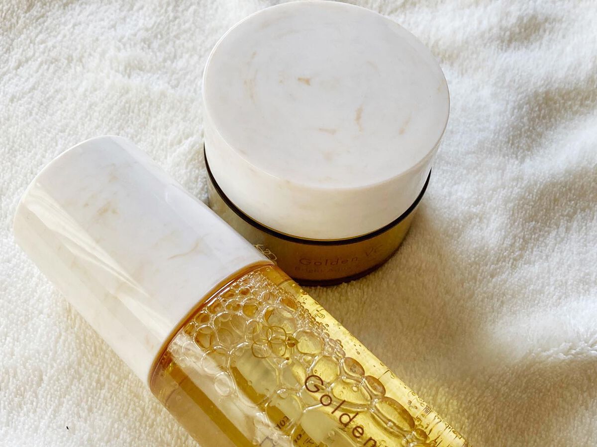 ゴールデンVC ブライト カプセルドリップ/fracora/化粧水を使ったクチコミ（2枚目）