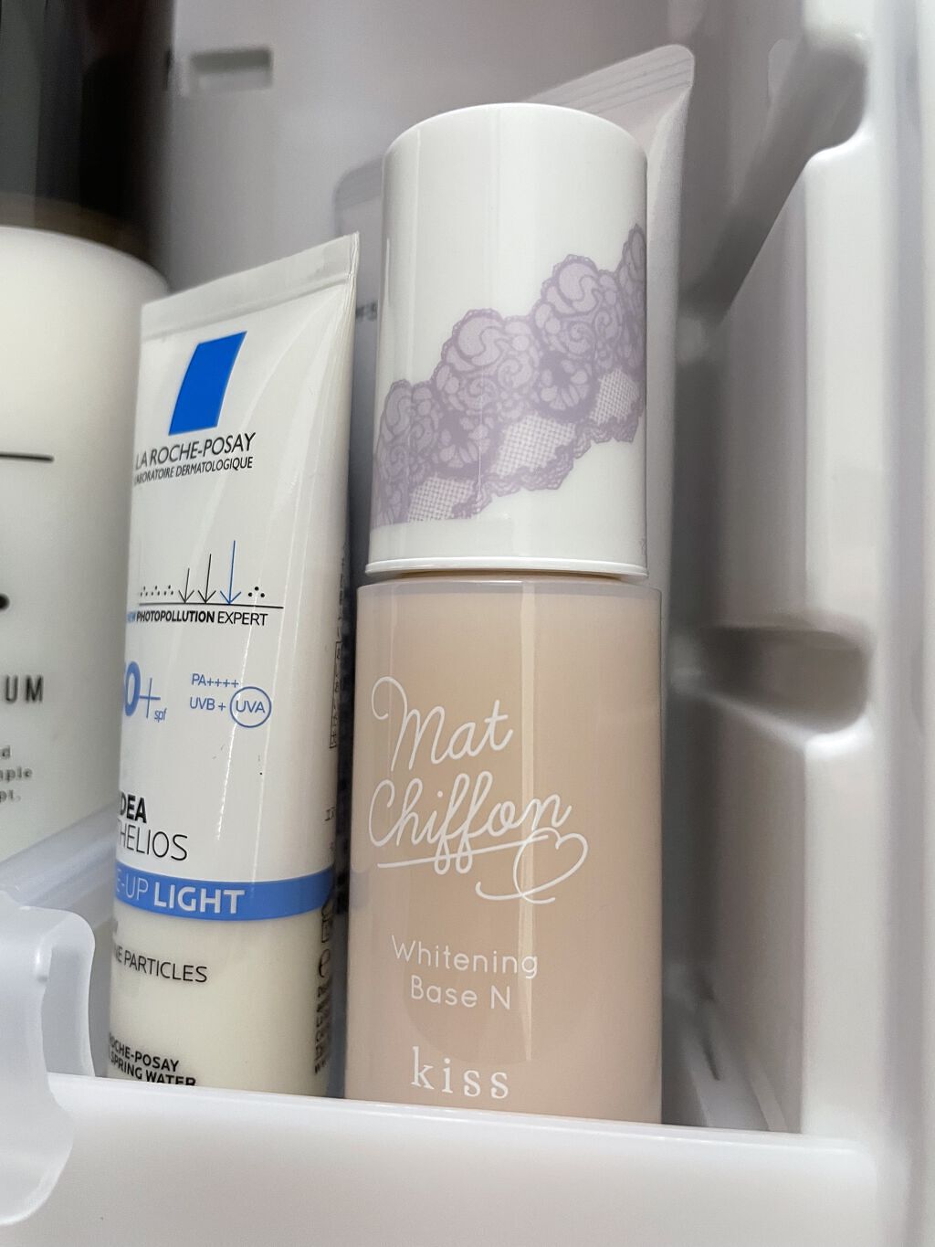 マットシフォン UVホワイトニングベースN/KiSS/化粧下地を使ったクチコミ（1枚目）