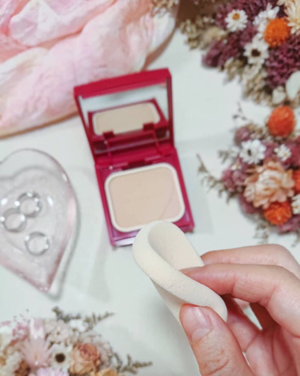 プロフィニッシュファンデーション/インテグレート/パウダーファンデーションを使ったクチコミ(3枚目)