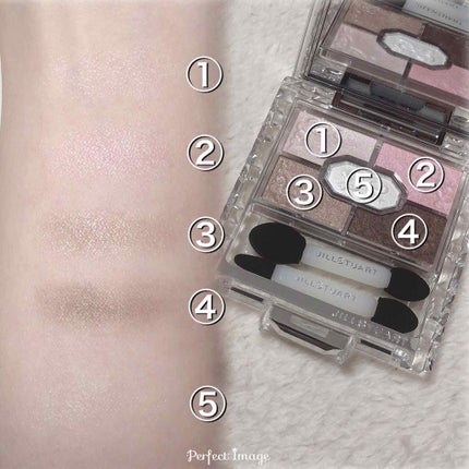 リボンクチュール アイズ/JILL STUART/アイシャドウパレットを使ったクチコミ(2枚目)