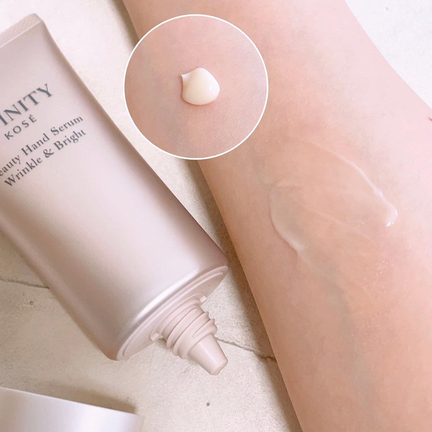 インフィニティ　ビューティーハンドセラム リンクル＆ブライト [医薬部外品]/インフィニティ/ハンドクリームを使ったクチコミ（3枚目）