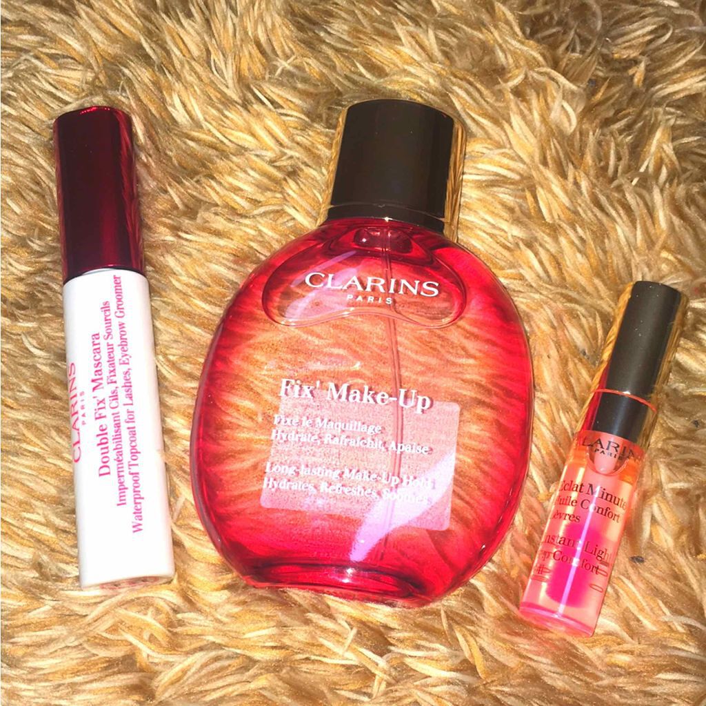 ダブルフィックス マスカラ/CLARINS/マスカラトップコートを使ったクチコミ（1枚目）