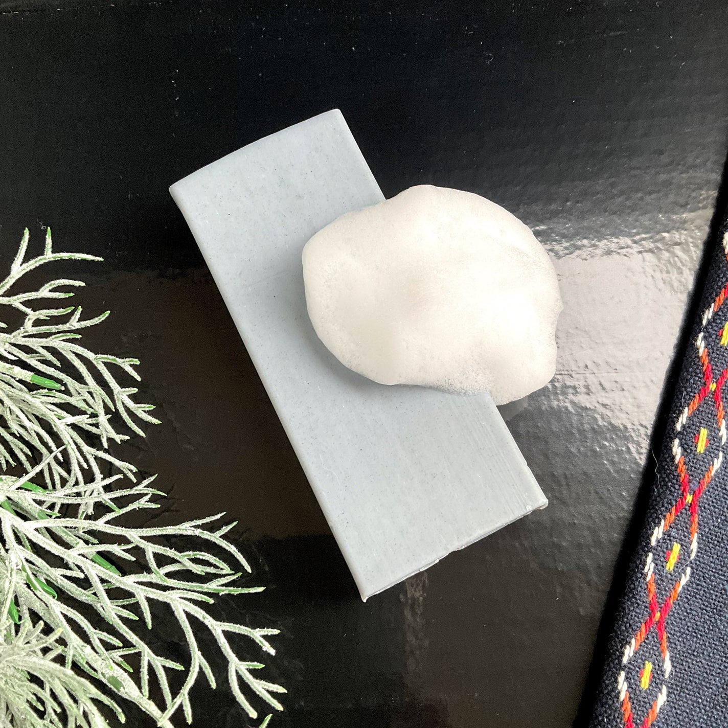 泥炭石 洗顔石鹸/ペリカン石鹸/洗顔石鹸を使ったクチコミ(1枚目)