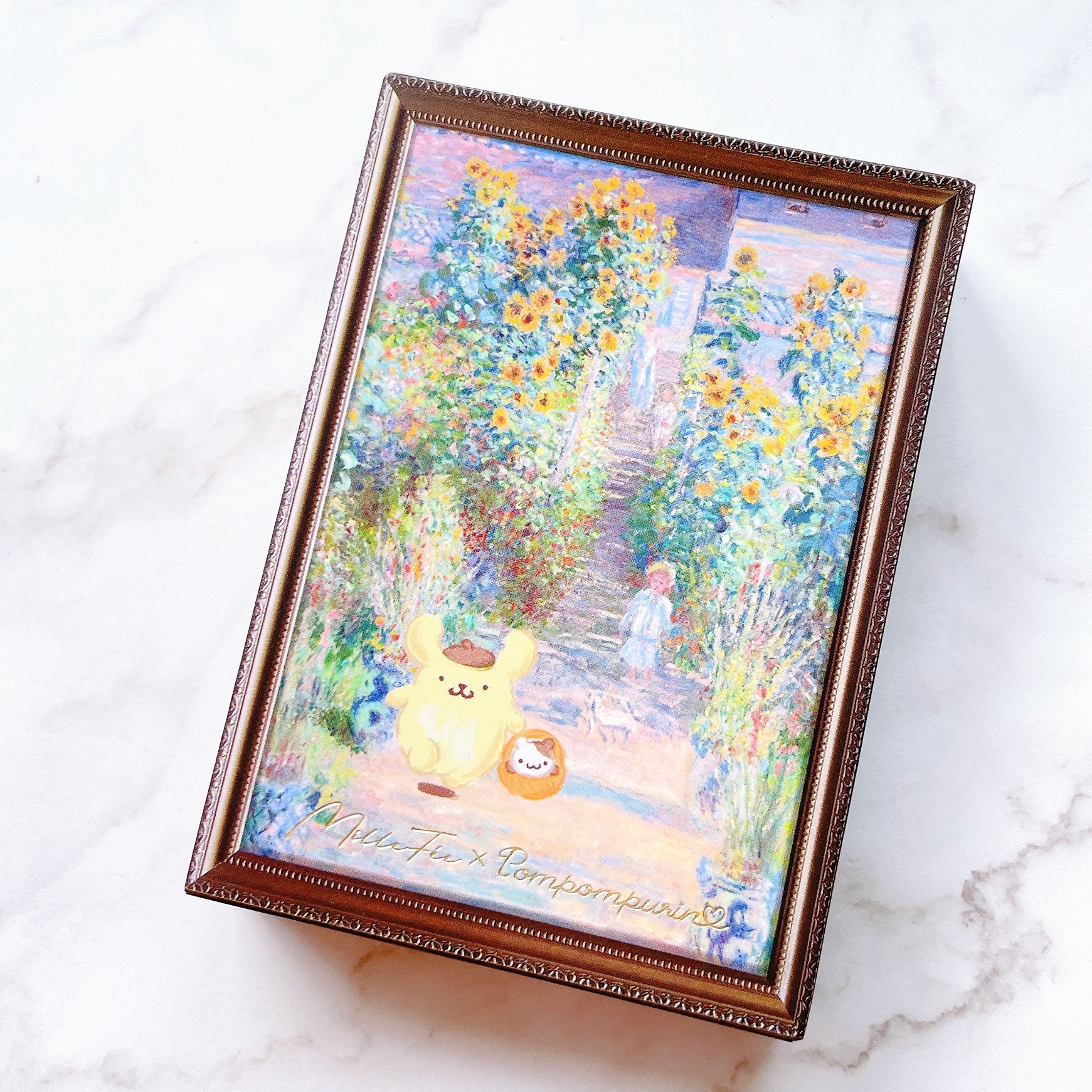 絵画アイシャドウパレット/MilleFée/アイシャドウパレットを使ったクチコミ（3枚目）