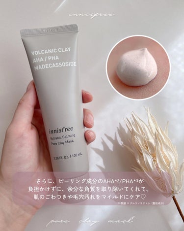 ヴォルカニック カーミング ポア クレイマスク/innisfree/洗い流すパック・マスクを使ったクチコミ（3枚目）