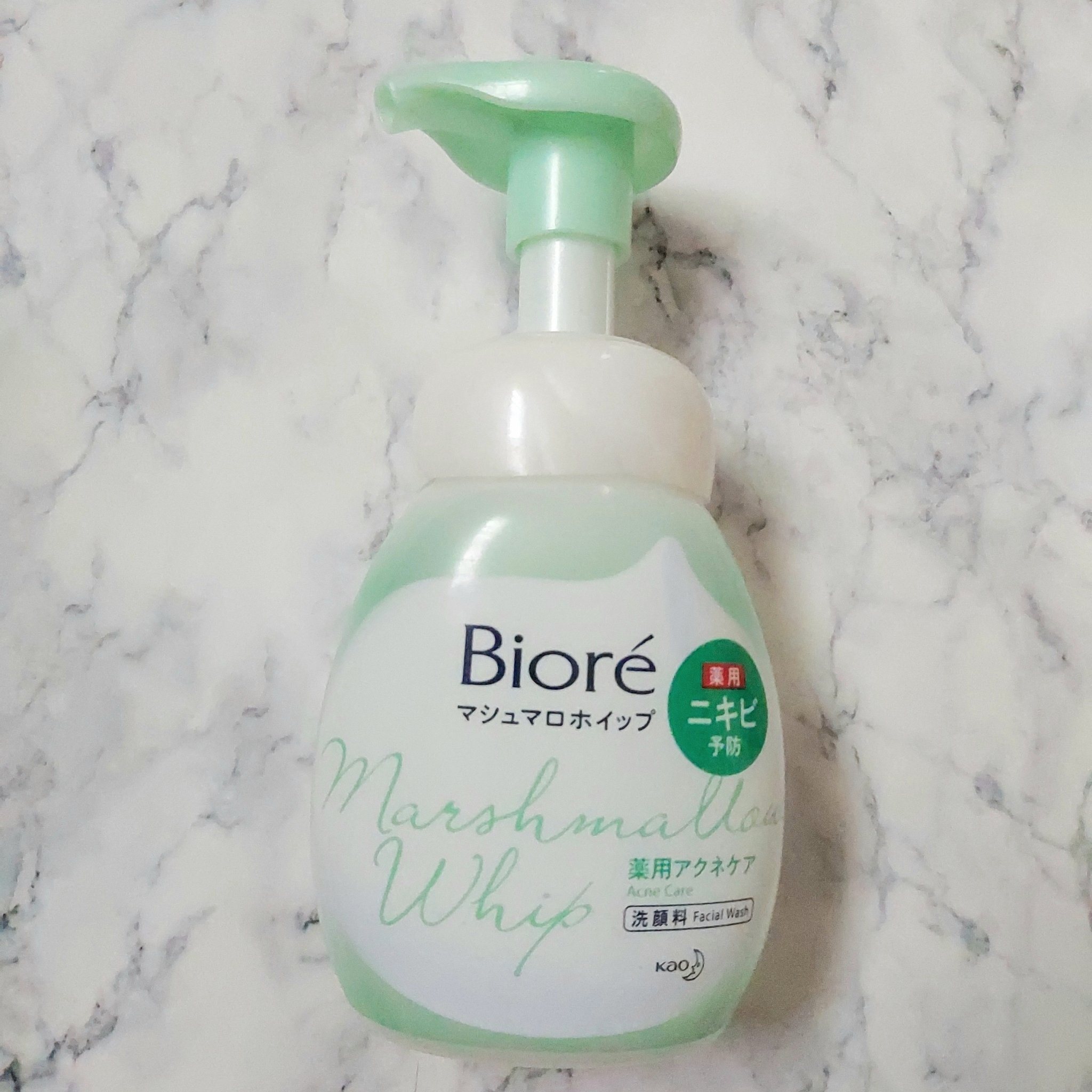 マシュマロホイップ 薬用アクネケア/ビオレ/泡洗顔を使ったクチコミ（1枚目）