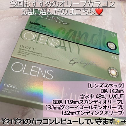 SCANDI 1day/OLENS/カラーコンタクトレンズを使ったクチコミ(2枚目)