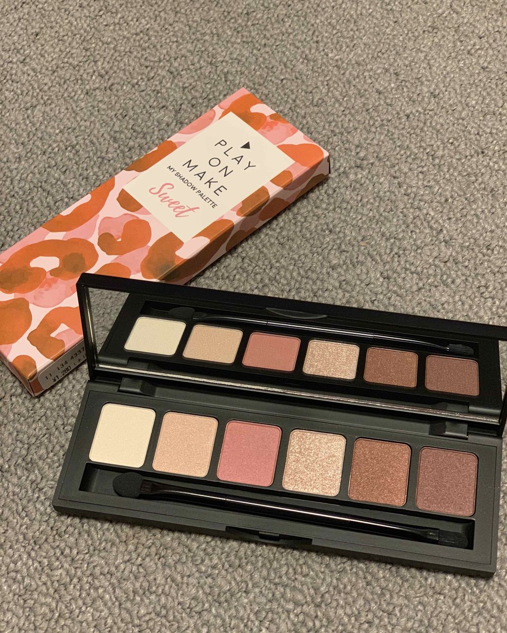 マイシャドウパレット/play on make/アイシャドウパレットを使ったクチコミ(2枚目)