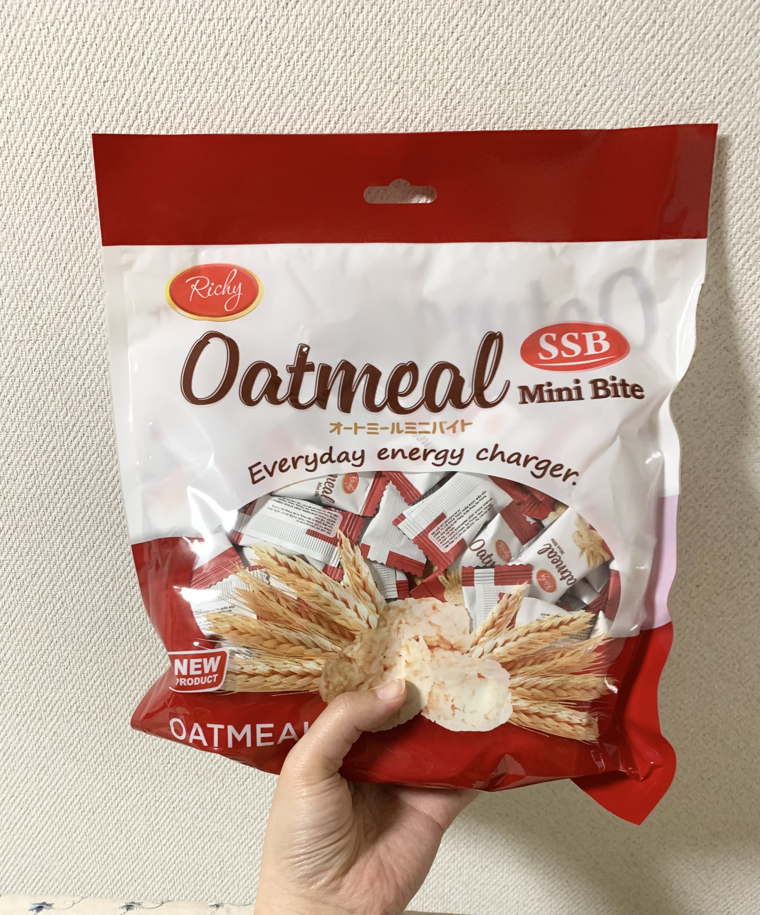 Oatmeal Mini-Bite/RICHY/オートミールを使ったクチコミ（1枚目）