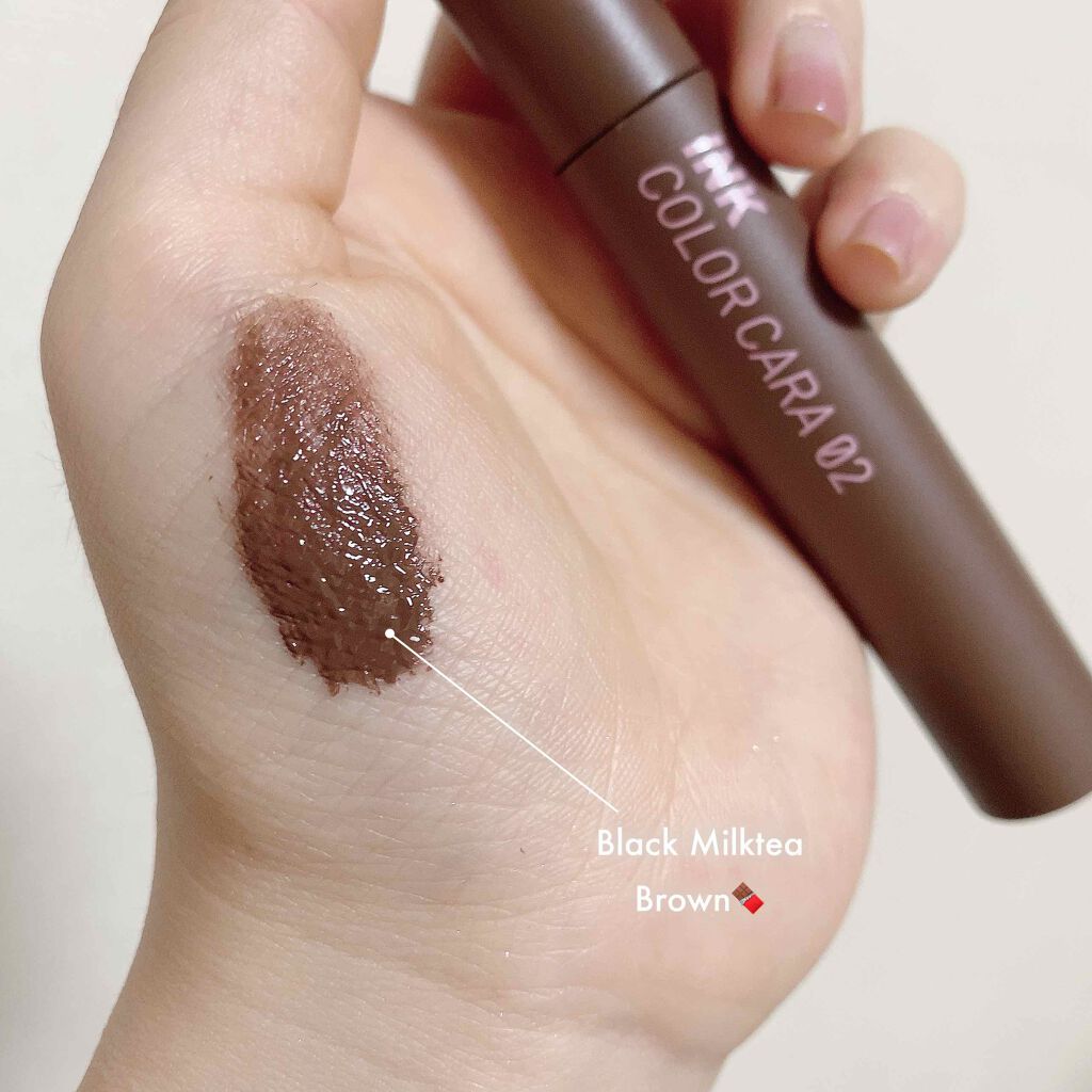 インク カラー カラ（AD）/PERIPERA/マスカラを使ったクチコミ（2枚目）