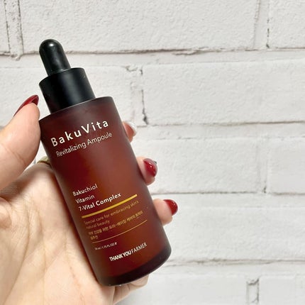 バクビタリバイタライジングアンプル/THANK YOU FARMER/美容液を使ったクチコミ(5枚目)