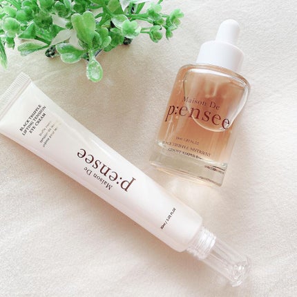 BLACK TRUFFLE LIFTING TENSION EYE CREAM/Maison De P:ensee/アイケア・アイクリームを使ったクチコミ(3枚目)