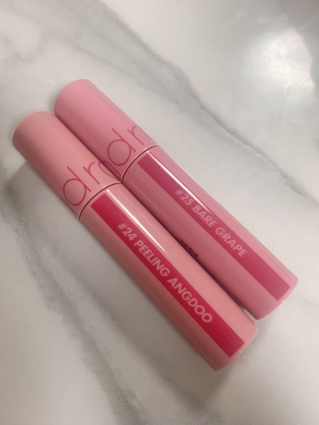 ジューシーラスティングティント/rom&nd/リップティントを使ったクチコミ（1枚目）