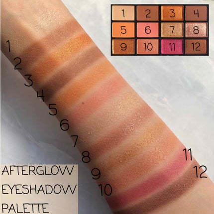 アフターグロー アイシャドーパレット/NARS/アイシャドウパレットを使ったクチコミ(2枚目)